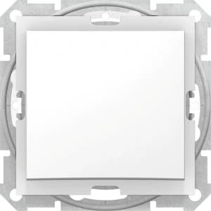 Влагозащищенный одноклавишный выключатель IP44 (Белый)