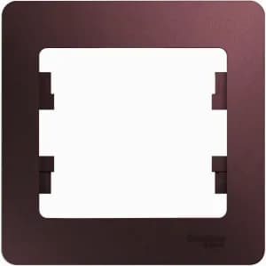 Рамка Systeme Glossa, 1 пост (баклажановый)
