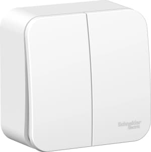 Двухклавишный выключатель