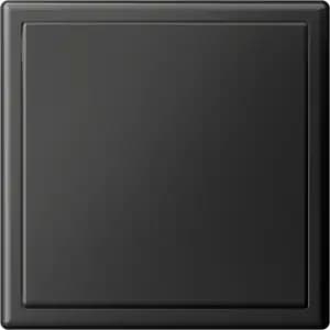 Одноклавишный выключатель в комплекте с рамкой (Базальт)