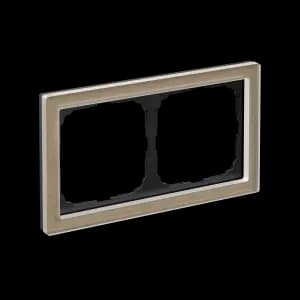 Рамка Schneider Systeme ArtGallery Pure, 2 поста (Стекло Шампань)