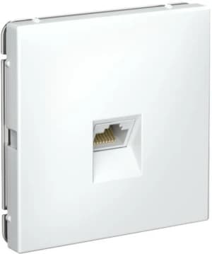 Розетка информационная RJ45 категория 6a (Белый)