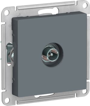 Розетка телевизионная проходная 4dB (Грифель)