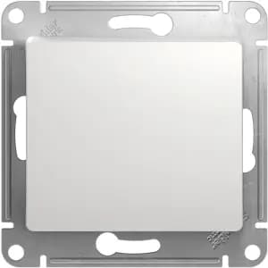 Одноклавишный выключатель (Белый)