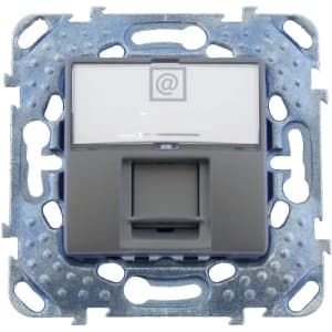 Розетка информационная Schneider Unica (графит)