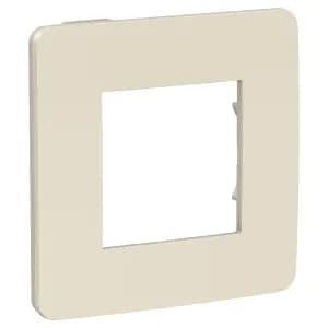 Рамка Schneider Studio Color, 1 пост (бежевый/бежевый)