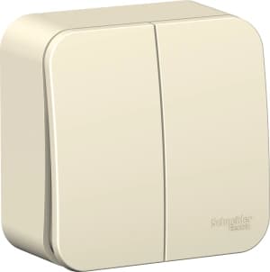 Двухклавишный выключатель