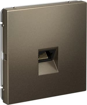 Розетка информационная RJ45 категория 5e (Мокко)