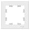 ATN000101 Рамка Systeme AtlasDesign, 1 пост, белая