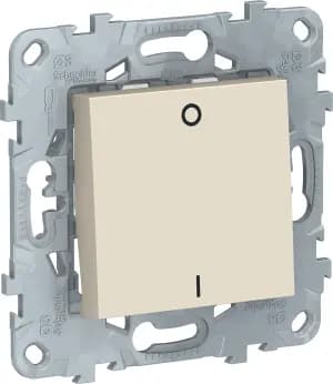 Двухполюсный выключатель 16A (Бежевый)