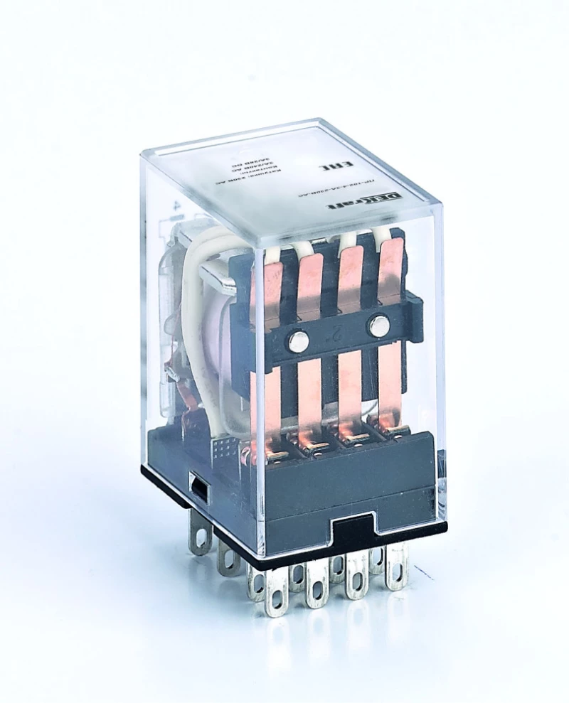 Пром. реле 4 к. с LED 3А 220В DC Пром. реле 4 к. с LED 3А 220В DC