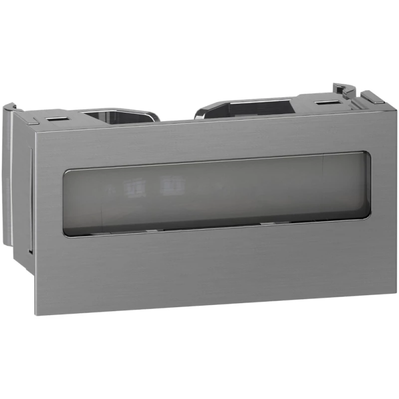 Unica System+ Держатель этикетки МЕТАЛЛИК Unica System+ Держатель этикетки МЕТАЛЛИК