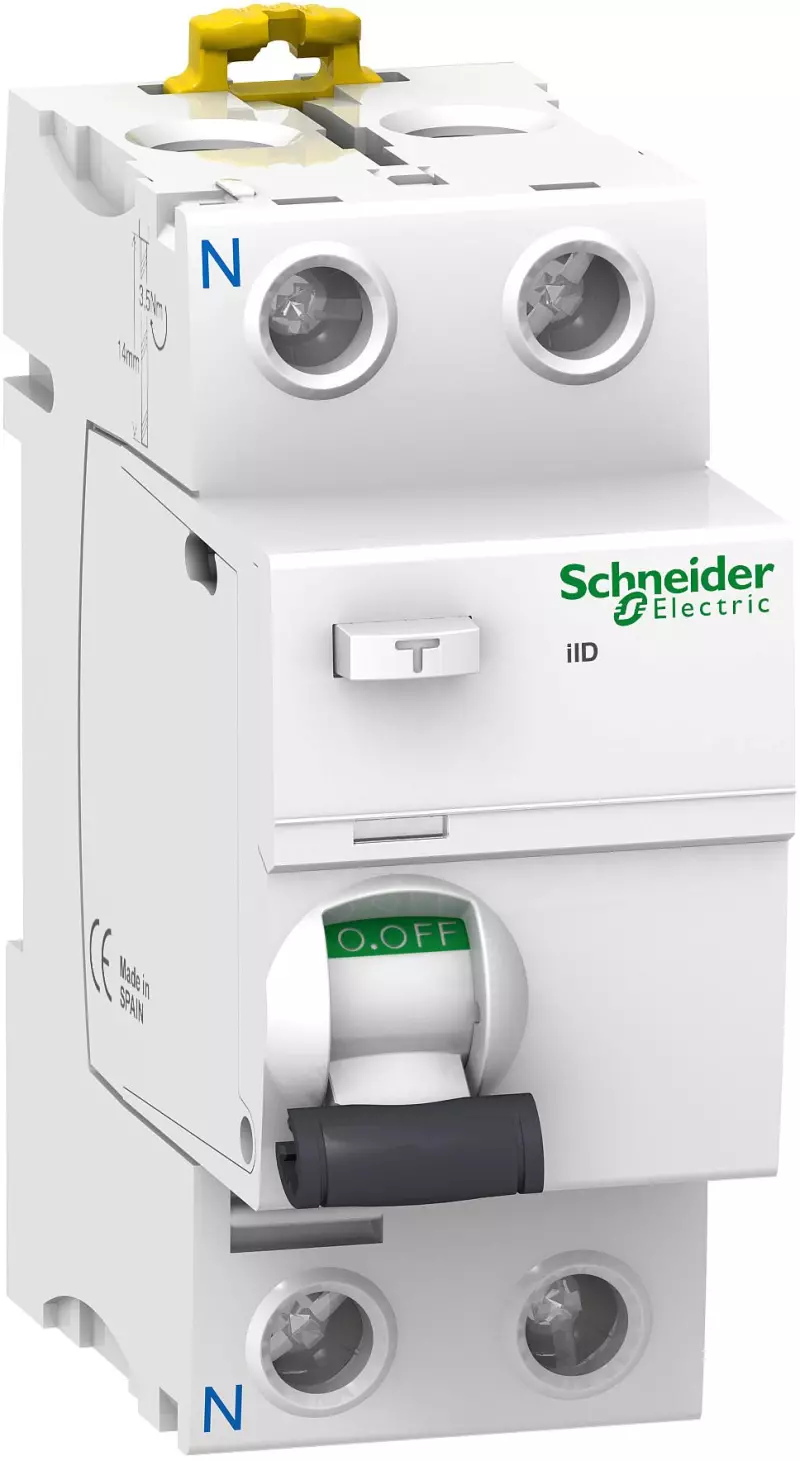 Устройство защитного отключения (УЗО/ВДТ) Schneider Acti9 iID - 1P+N - 25A - AC - 300mA Устройство защитного отключения (УЗО/ВДТ) Schneider Acti9 iID - 1P+N - 25A - AC - 300mA