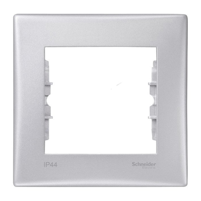 Рамки Schneider Sedna IP44 алюминий Рамки Schneider Sedna IP44 алюминий
