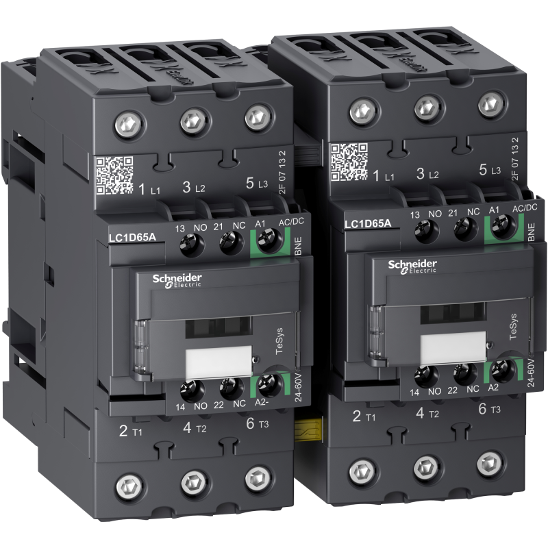 3Р РЕВЕРСИВНЫЙ КОНТАКТОР EVERLINK AC3 440В 65A, КАТУШКА УПР. 24-60В AC/DC 3Р РЕВЕРСИВНЫЙ КОНТАКТОР EVERLINK AC3 440В 65A, КАТУШКА УПР. 24-60В AC/DC