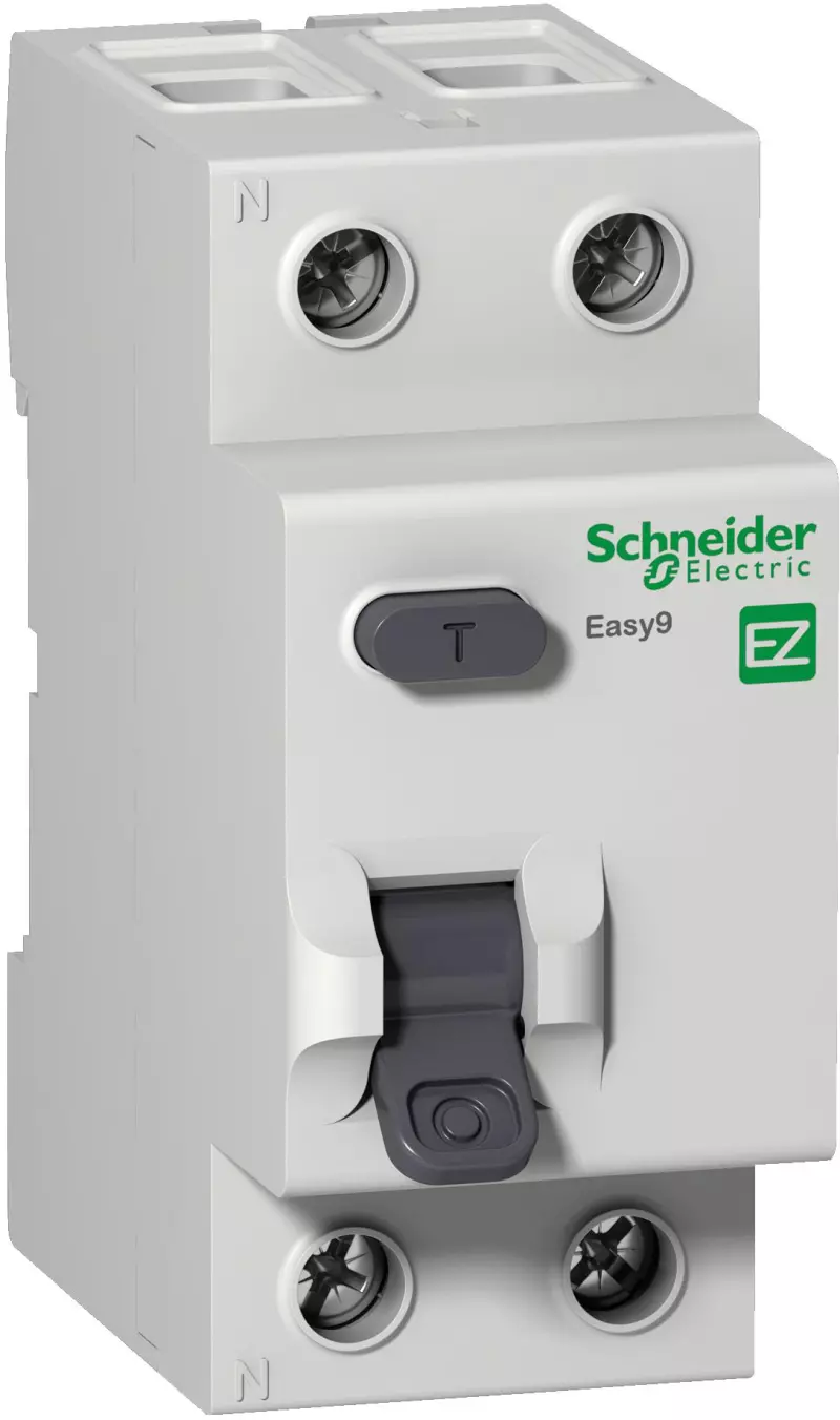 Устройство защитного отключения (УЗО/ВДТ) Schneider Easy9 - 1P+N - 25A - AC - 10mA Устройство защитного отключения (УЗО/ВДТ) Schneider Easy9 - 1P+N - 25A - AC - 10mA