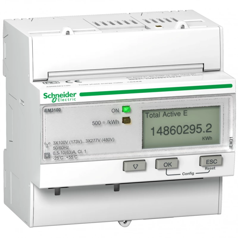   3- - iEM3365 125 4. 1DI/1DO,  4 ., BACnet