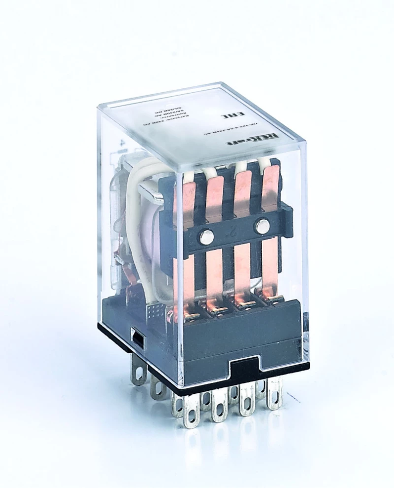 Пром. реле 4 к. с LED 5А 24В AC Пром. реле 4 к. с LED 5А 24В AC