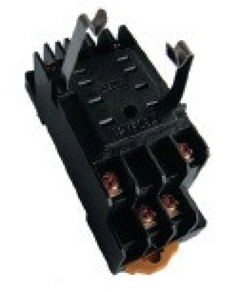 Разъем на DIN для ПР-102 4к. (3-5)А IP20 Разъем на DIN для ПР-102 4к. (3-5)А IP20
