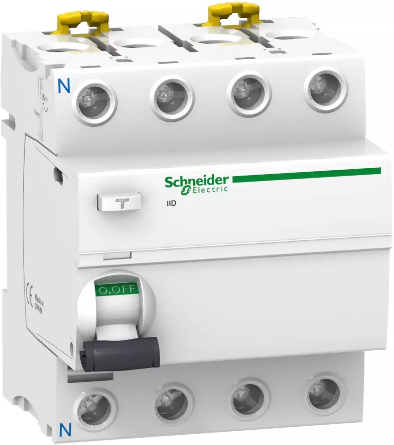 Устройство защитного отключения селективное (УЗО/ВДТ) Schneider Acti9 iID - 4P - 40A - AC-S - 300mA Устройство защитного отключения селективное (УЗО/ВДТ) Schneider Acti9 iID - 4P - 40A - AC-S - 300mA