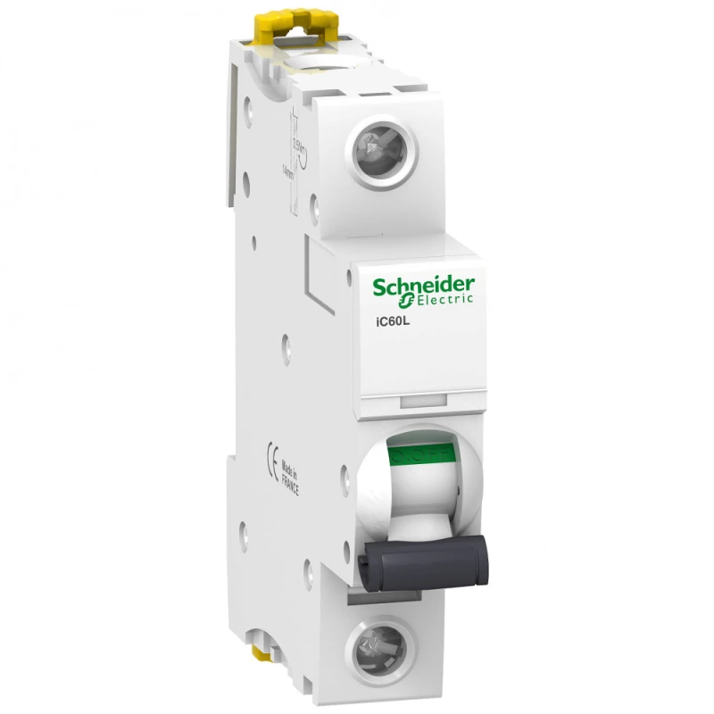 Автоматический выключатель Schneider Acti9 iC60L - 1P - 25A - C - 25kA - 1M Автоматический выключатель Schneider Acti9 iC60L - 1P - 25A - C - 25kA - 1M
