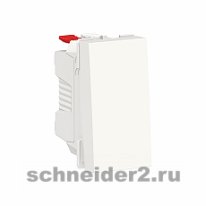 Одноклавишный переключатель Schneider Unica Modular (белый)