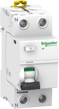 УЗО Schneider Electric iID 2П 25A 10mA AC-ТИП УЗО Schneider Electric iID 2П 25A 10mA AC-ТИП