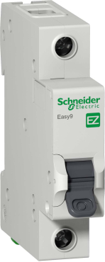 Автоматический выключатель Schneider Electric EASY 9 1П 63А С 4,5кА 230В Автоматический выключатель Schneider Electric EASY 9 1П 63А С 4,5кА 230В