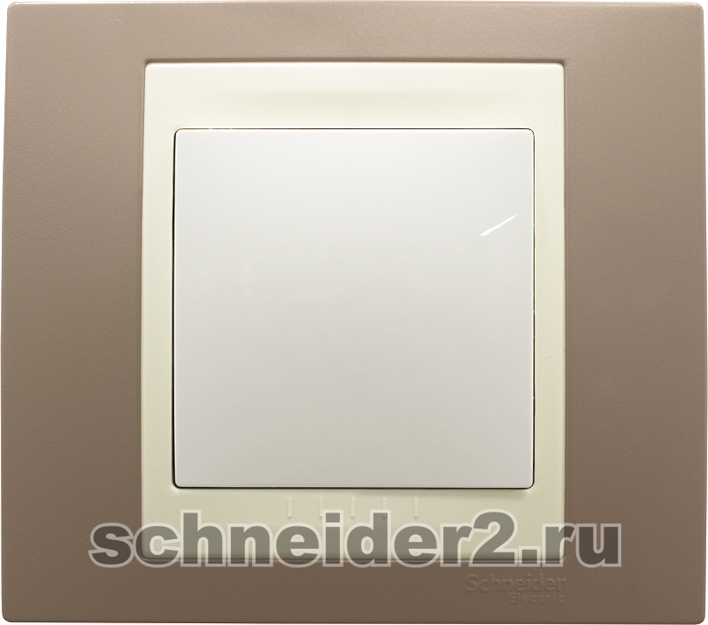 Рамка 2-постовая вертикальная Schneider Electric Unica Хамелеон Рамка 2-постовая вертикальная Schneider Electric Unica Хамелеон