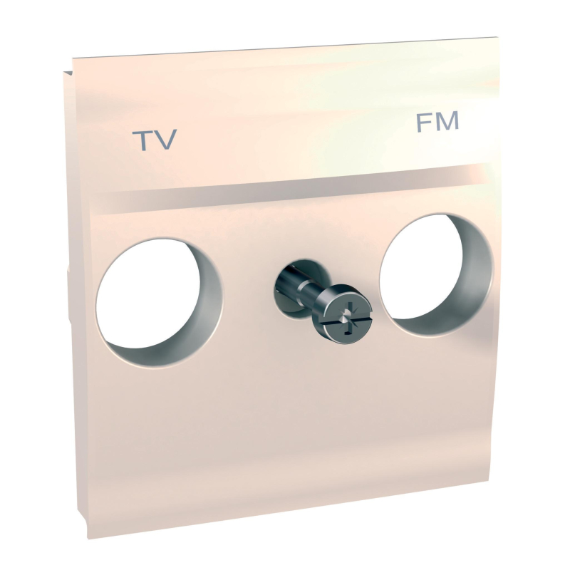 Центр. плата tv/fm розетки (бежевый) Центр. плата tv/fm розетки (бежевый)