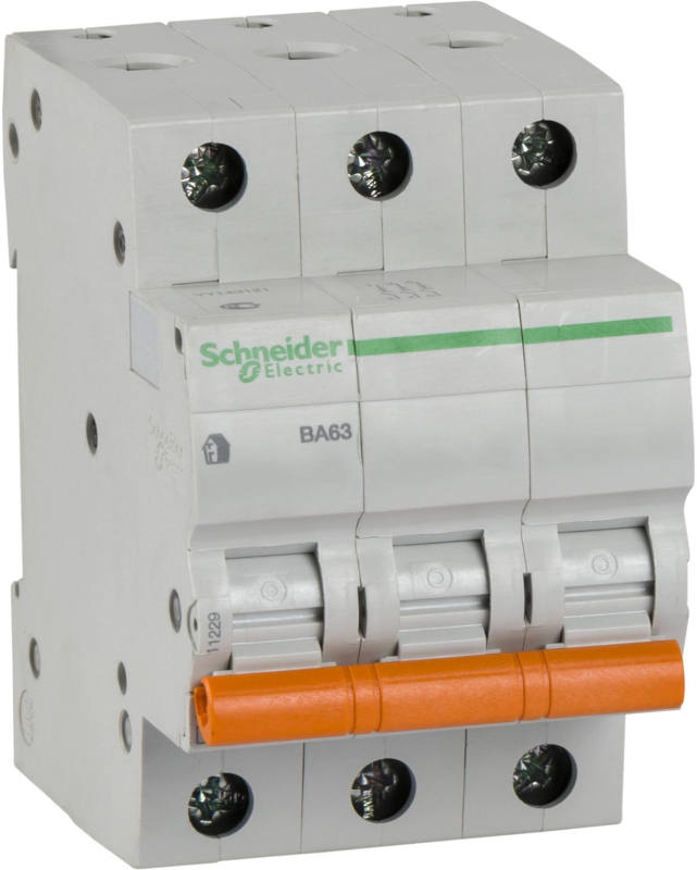   Schneider Electric  63 3 63A C