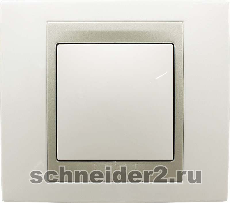 Рамки Schneider Unica SE Unica Top Нордик/Алюминий