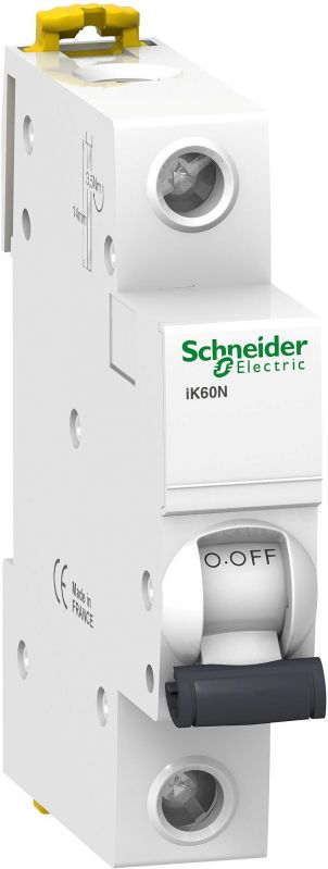 Автоматический выключатель Schneider Acti9 iK60 - 1P 1A (Тип C) 6 kA 1M