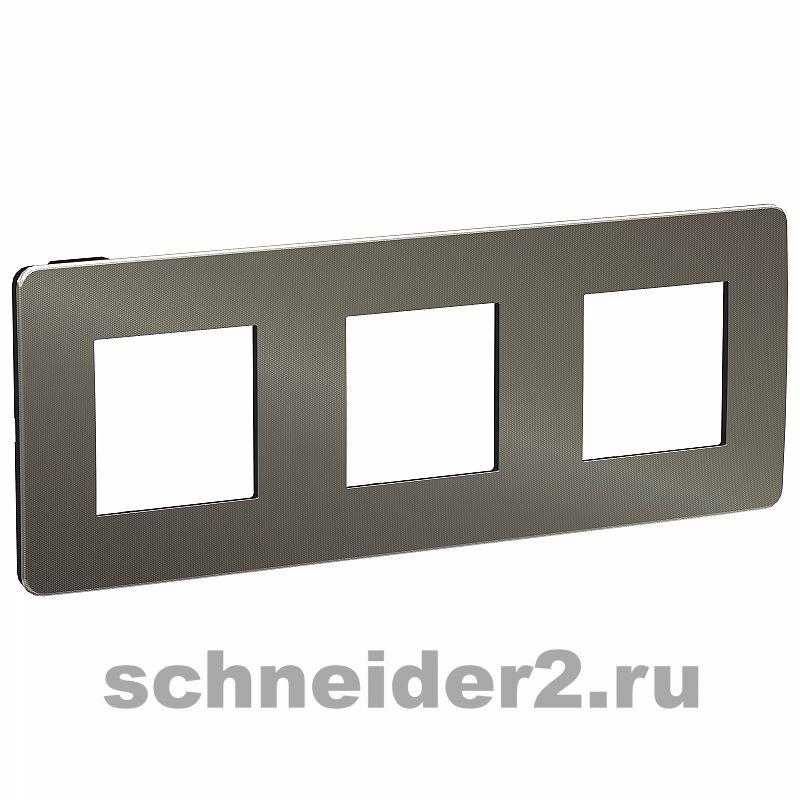  Schneider Unica New Studio Metal, 3  (/)